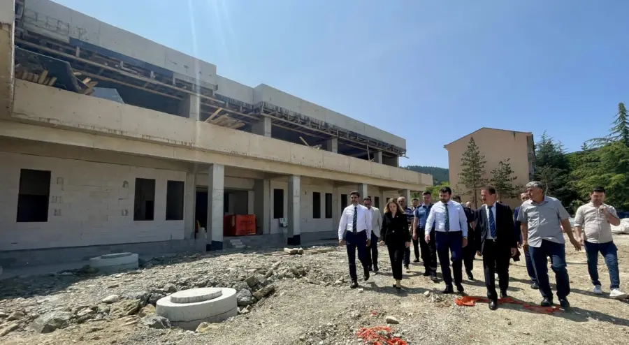 Milletvekili Cem Şahin, Ovacık’ta ki Yatırımları Yerinde İnceledi