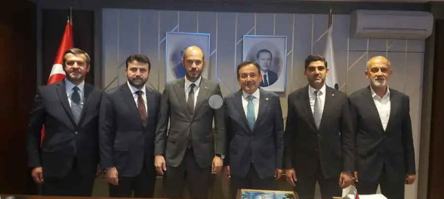 TOKİ Başkanı Sayın Mustafa Levent Sungur’u makamında ziyaret ettik