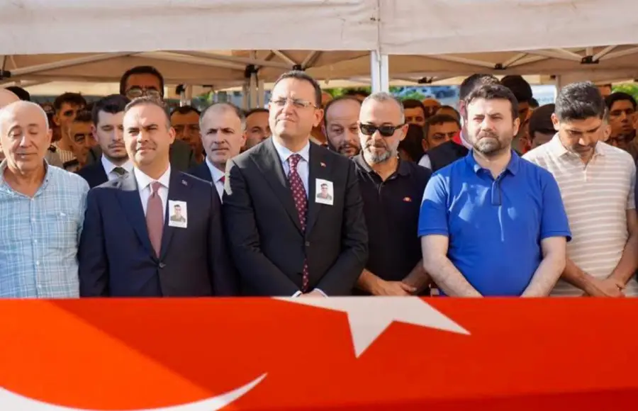 Orman Muhafaza Memuru Enes Kızılyer’i dualarla ebediyete uğurladık.
