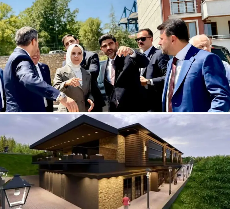 Aktif Yaş Alma Merkezi Projesi’nin inşaat alanında incelemelerde bulunduk.