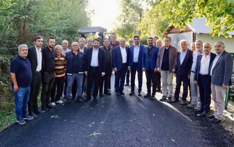 Asfalt çalışmalarını yerinde inceleme imkânı bulduk.