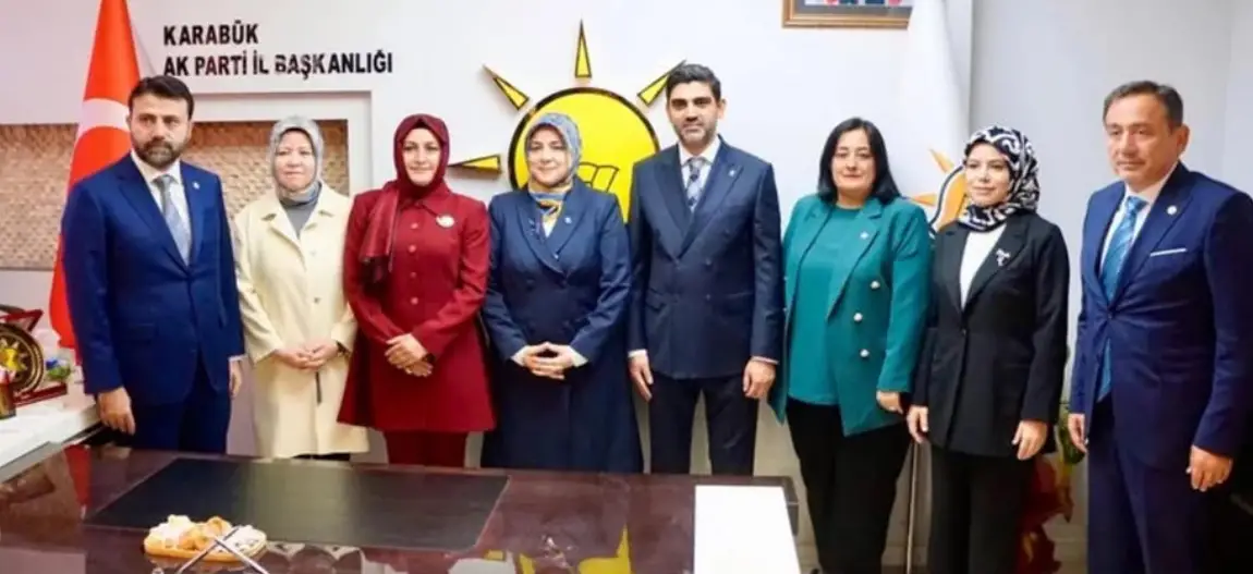 AK Parti Genel Merkez Kadın Kolları Başkanımız Sayın Tuğba Işık Ercan’ı Karabük İl Başkanlığımızda misafir ettik.
