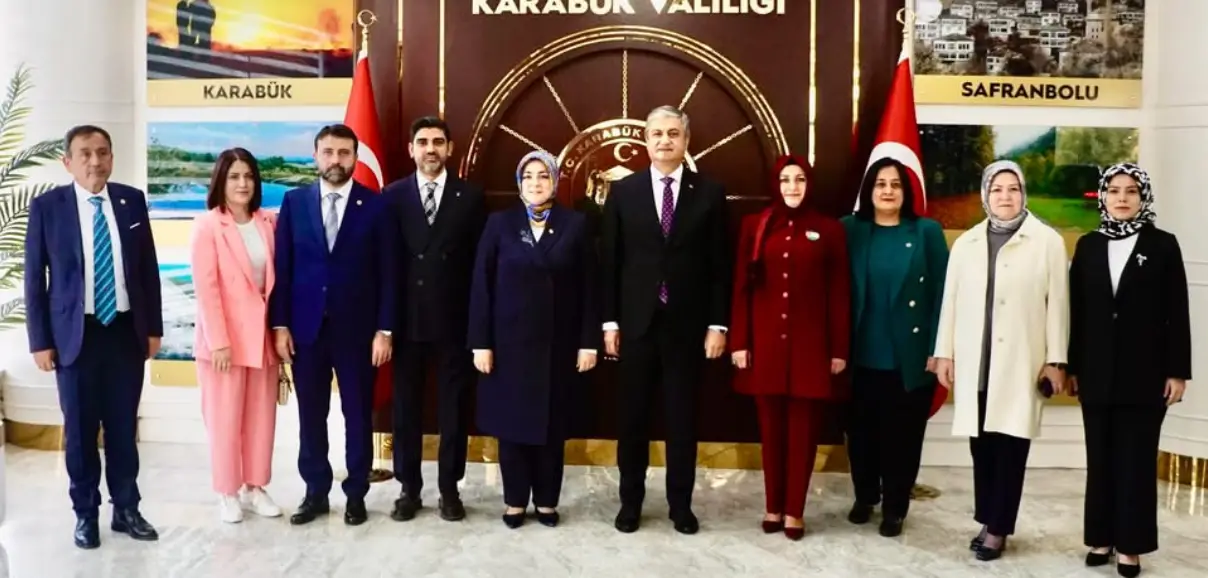  Kadın Kolları Başkanımız Sayın Tuğba Işık Ercan ile birlikte Valilik ziyaretimiz. 