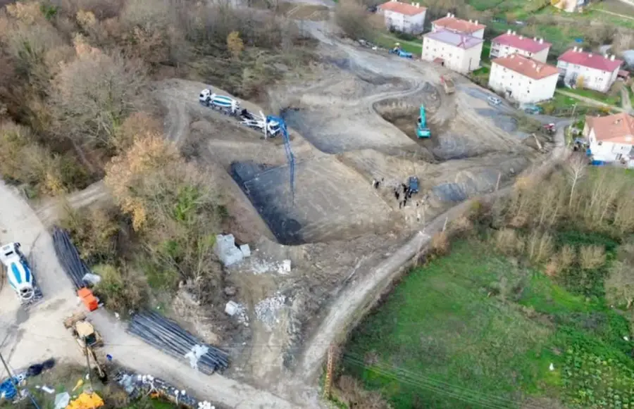 Yortan beldemizde TOKİ tarafından hayata geçirilecek 64 konutluk projenin temeli atıldı.