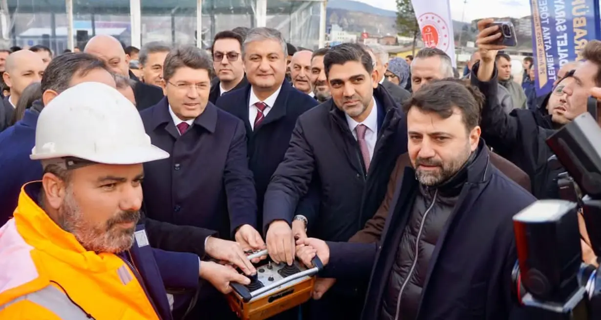 Karabük Adalet Sarayımızın temelini attık.