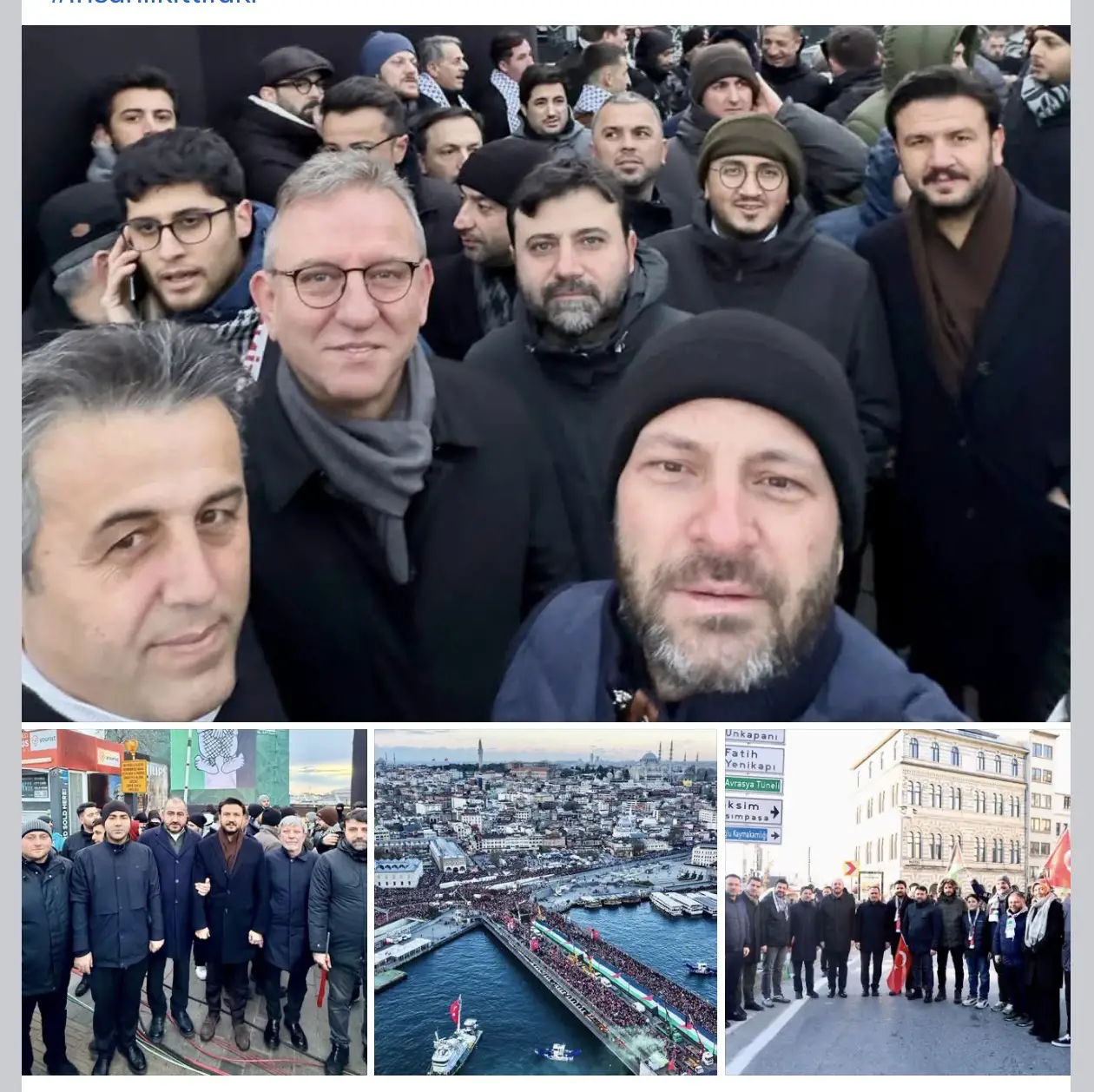 Sinmiyoruz. Susmuyoruz. Filistin’i unutmuyoruz.