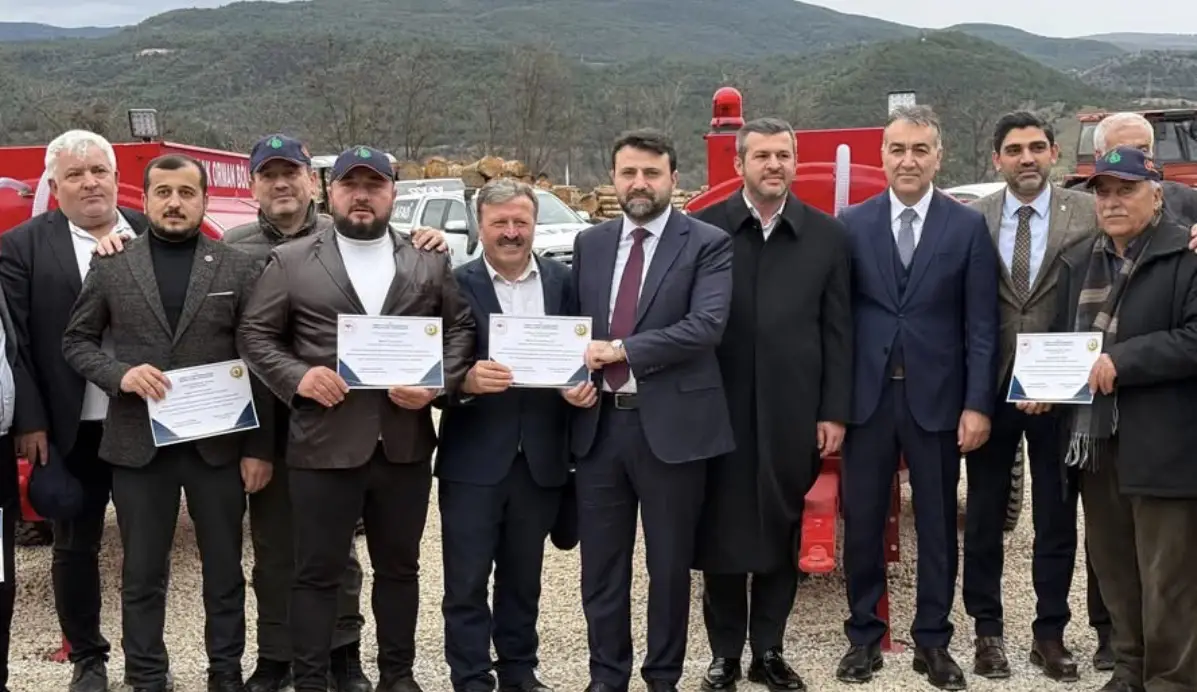 Yangın Su Tankerlerini muhtarlarımıza teslim ettik. 