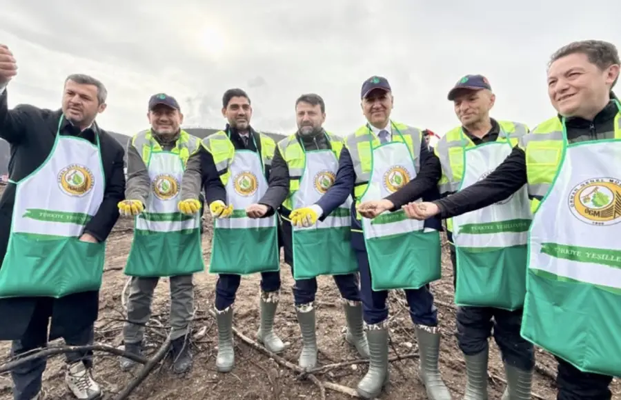 Orman yangınlarında zarar gören alanların yeniden yeşermesi için çalışmalarımıza başladık 