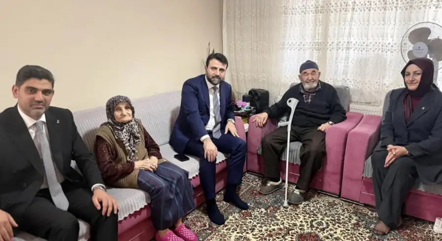 Rasim amcamız ve Şerife teyzemizi ziyaret ettik. 
