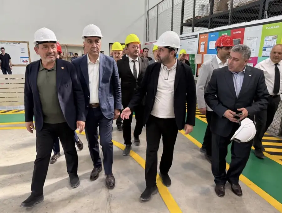 Eskipazar Organize Sanayi Bölgemizde yürütülen çalışmaları yerinde inceledik.