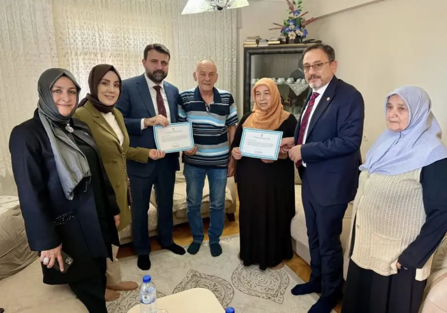 Doymuş ailesine vefa ziyaretimiz