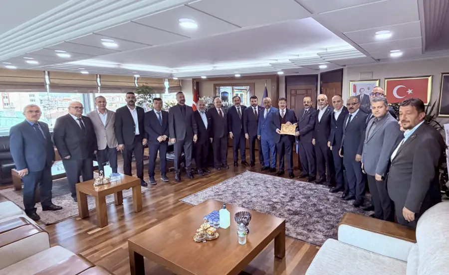 Sayın Mehmet Yiğiner’e hayırlı olsun ziyaretinde bulunduk.