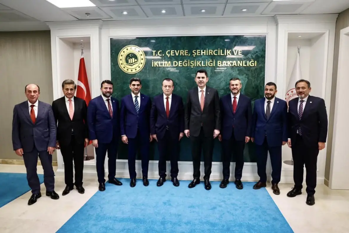 Çevre, Şehircilik ve İklim Değişikliği Bakanımız Sayın Murat Kurum’u ziyaret ettik.