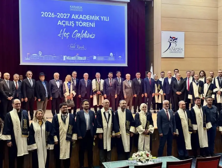 Karabük Üniversitemizin 2026-2027 Akademik Yılı Açılış Töreni’ne katıldık.